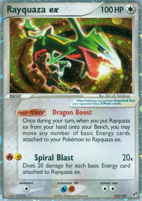 Rayquaza ex - Holo