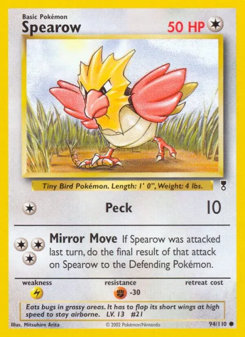 Spearow - Reverse Holo