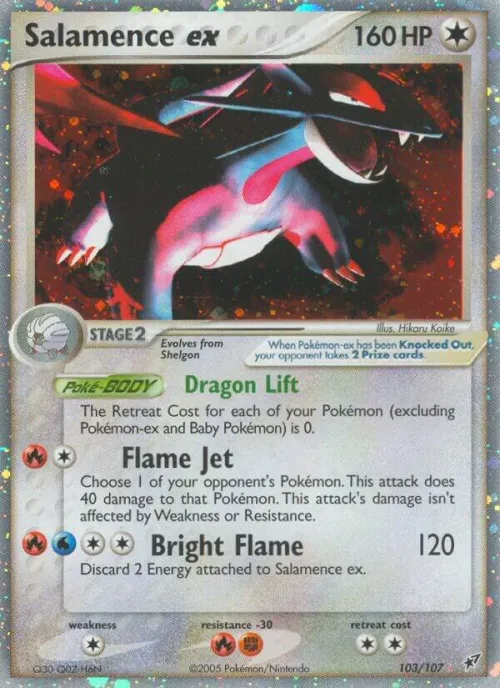 Salamence ex - Holo