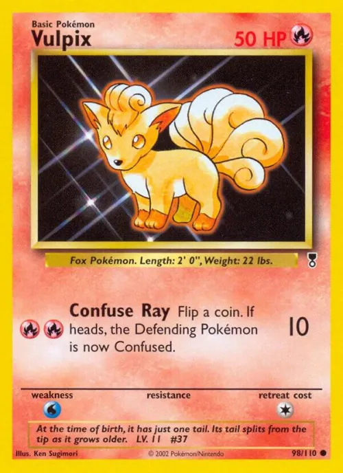 Vulpix - Reverse Holo