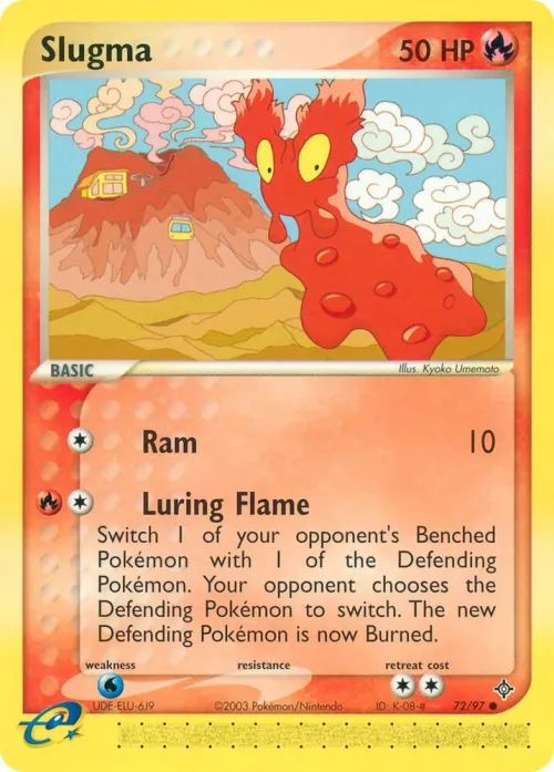 Slugma - Reverse Holo