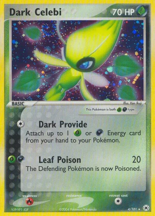 Dark Celebi - Holo