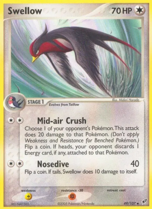 Swellow - Reverse Holo