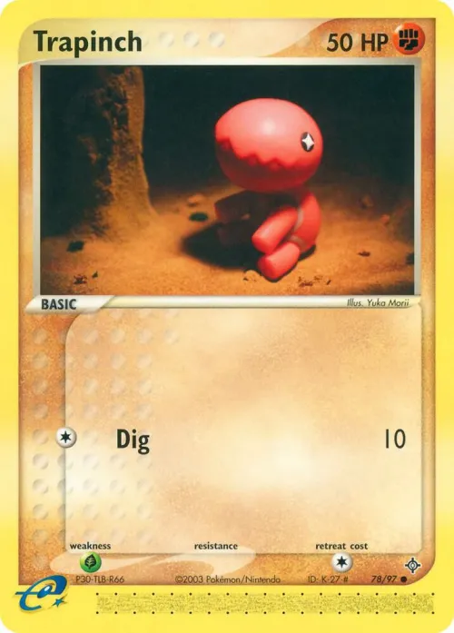 Trapinch - Reverse Holo
