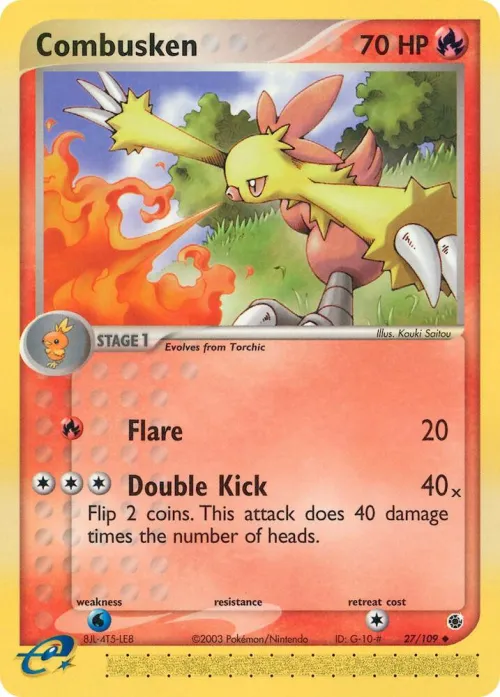 Combusken - Reverse Holo