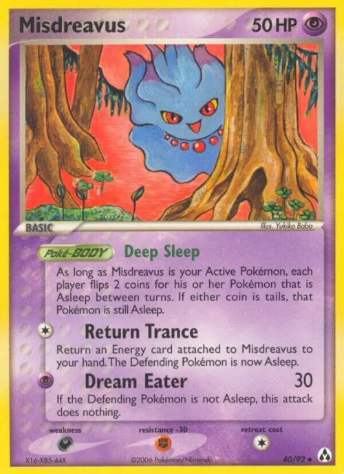 Misdreavus - Reverse Holo