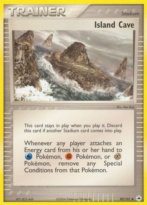 Island Cave - Reverse Holo