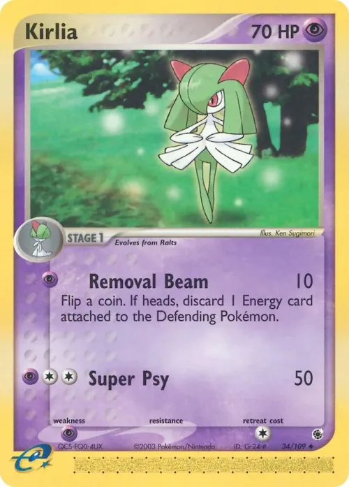 Kirlia - Reverse Holo