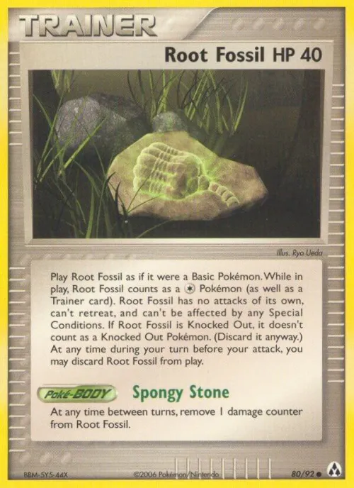 Root Fossil - Reverse Holo