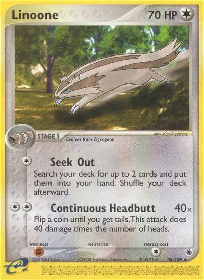 Linoone - Reverse Holo