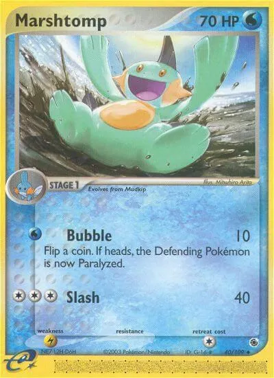Marshtomp - Reverse Holo