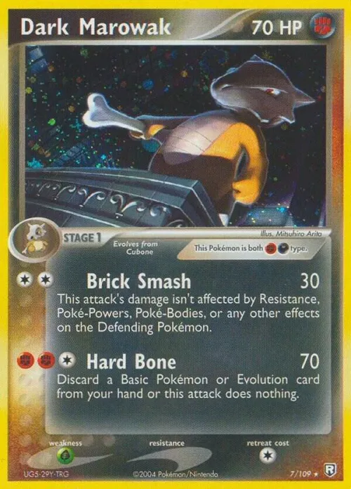 Dark Marowak - Holo