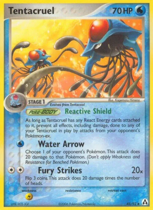 Tentacruel - Reverse Holo