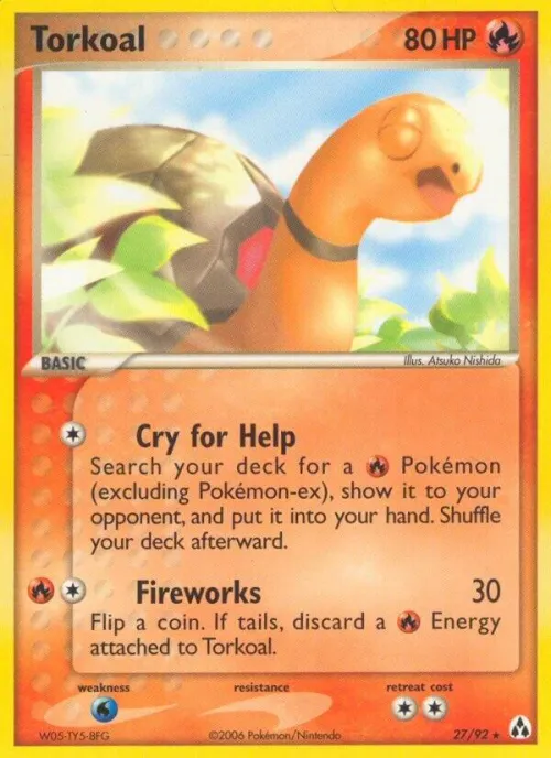Torkoal - Reverse Holo