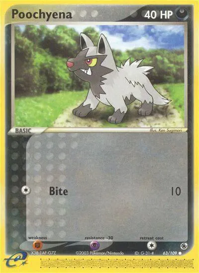 Poochyena - Reverse Holo