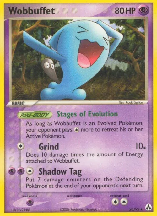 Wobbuffet - Reverse Holo