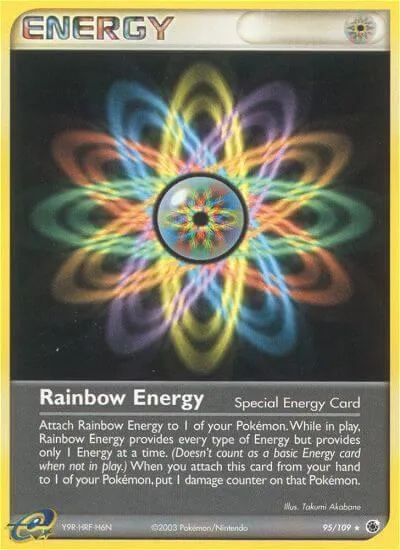 Rainbow Energy - Reverse Holo