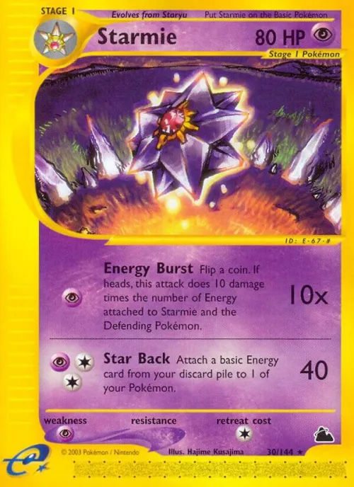 Starmie (30) - Reverse Holo