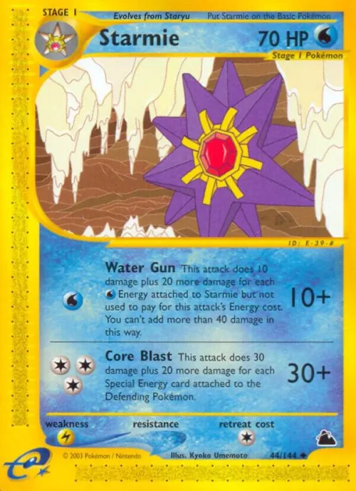 Starmie (44) - Reverse Holo