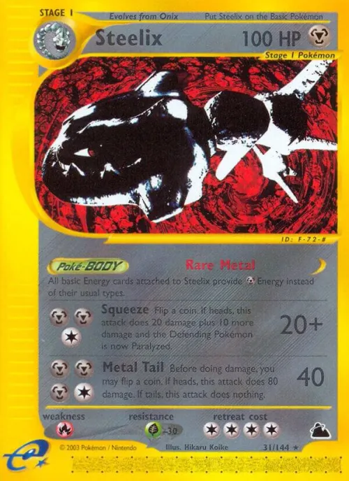 Steelix (31) - Reverse Holo