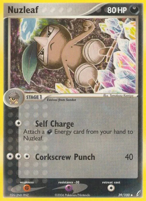 Nuzleaf - Reverse Holo