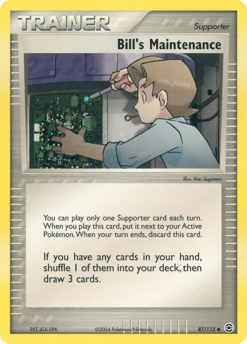 Bill's Maintenance - Reverse Holo