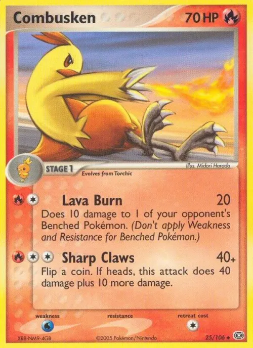 Combusken - Reverse Holo