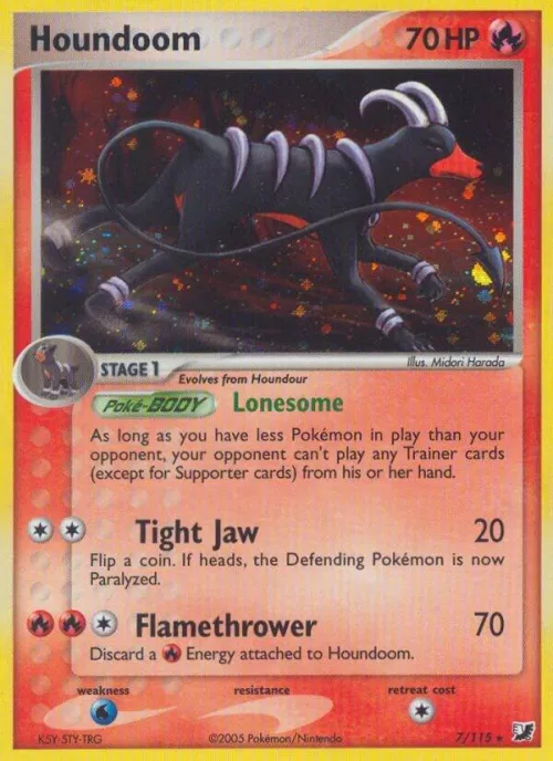 Houndoom - Holo