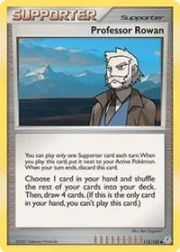 Professor Rowan - Reverse Holo