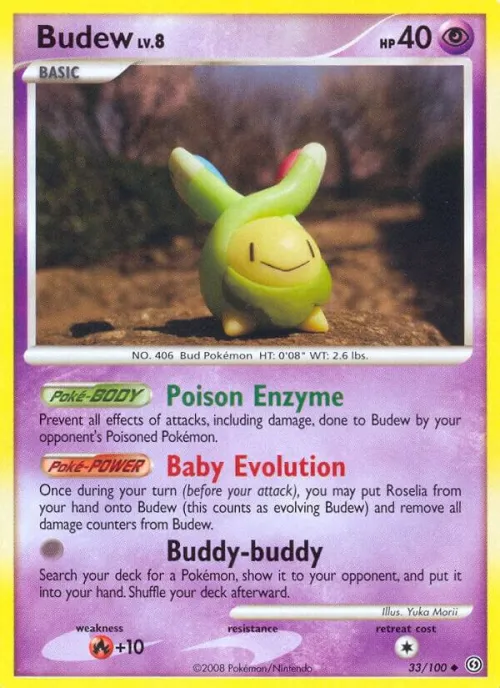 Budew - Reverse Holo