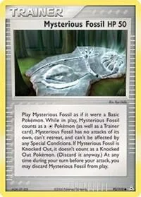 Mysterious Fossil - Reverse Holo