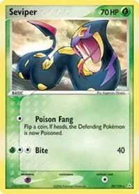 Seviper - Reverse Holo