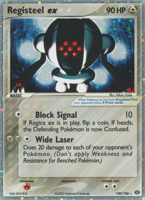Registeel ex - Holo