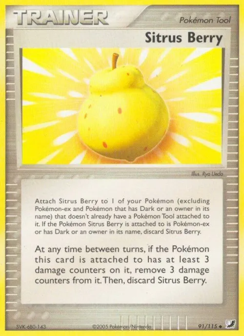 Sitrus Berry - Reverse Holo
