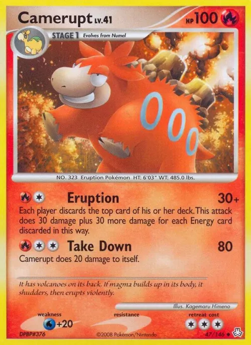 Camerupt - Reverse Holo