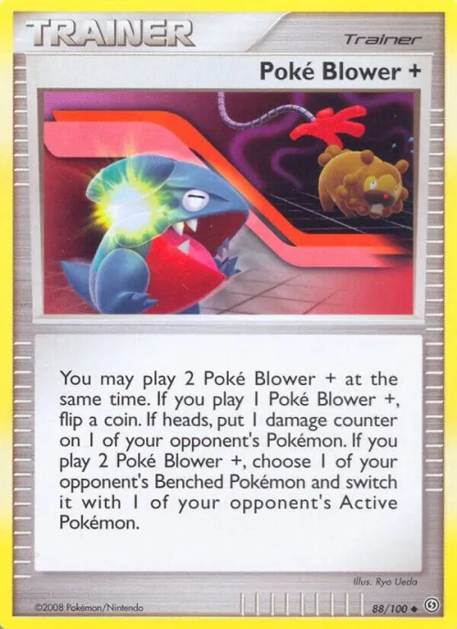 Poke Blower + - Reverse Holo