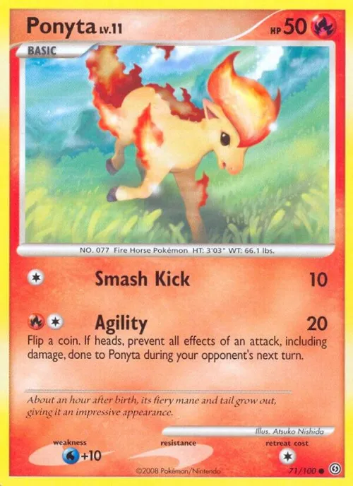 Ponyta - Reverse Holo