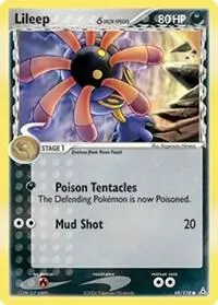 Lileep (Delta Species) - Reverse Holo