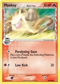 Mankey (Delta Species) - Reverse Holo