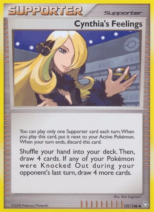 Cynthia's Feelings - Reverse Holo
