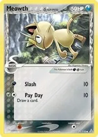 Meowth (Delta Species) - Reverse Holo