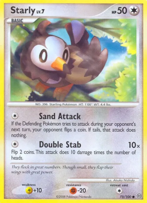 Starly - Reverse Holo