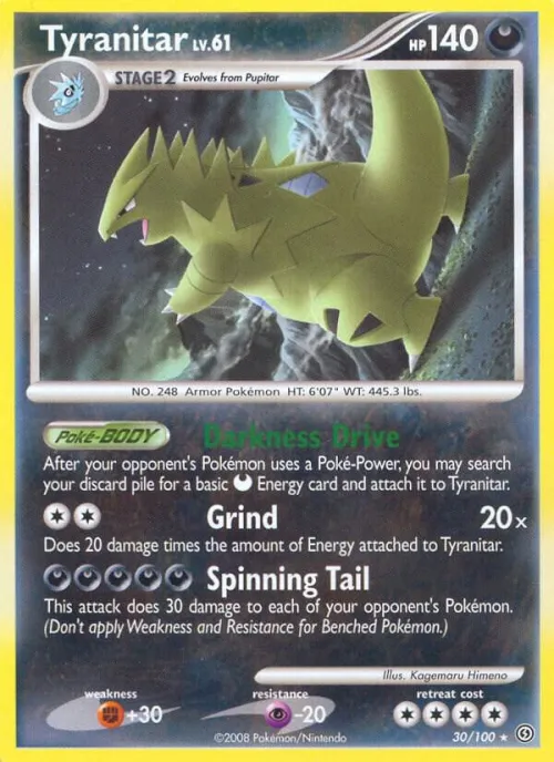 Tyranitar - Reverse Holo