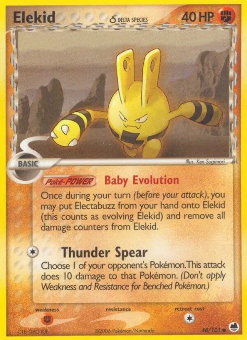 Elekid (Delta Species) - Reverse Holo