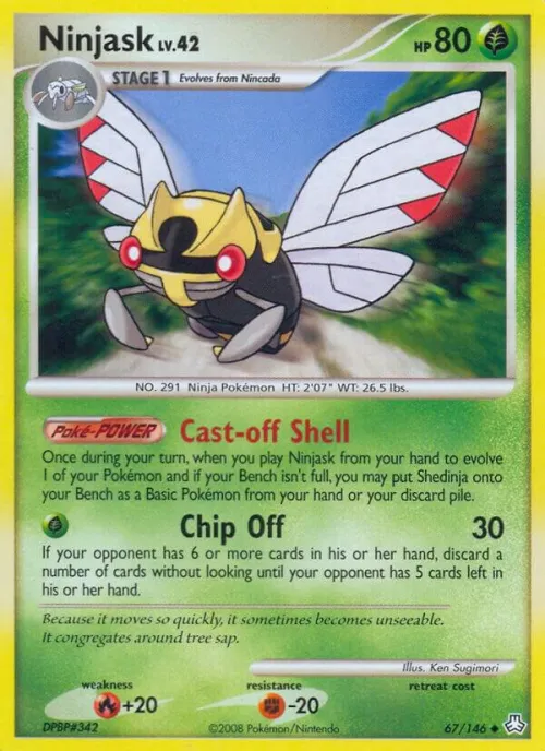 Ninjask - Reverse Holo