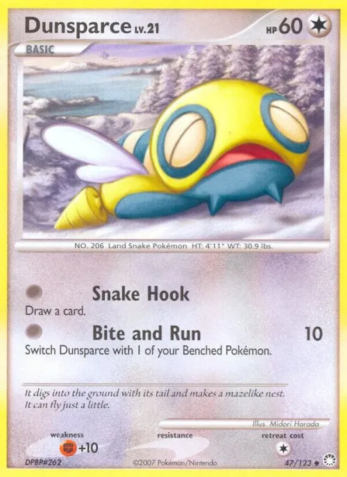 Dunsparce - Reverse Holo