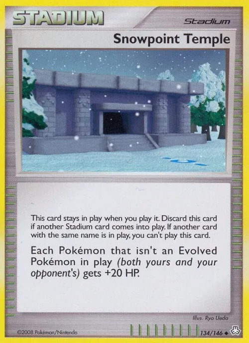 Snowpoint Temple - Reverse Holo