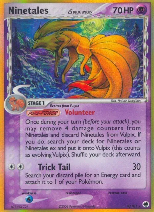 Ninetales (Delta Species) - Holo