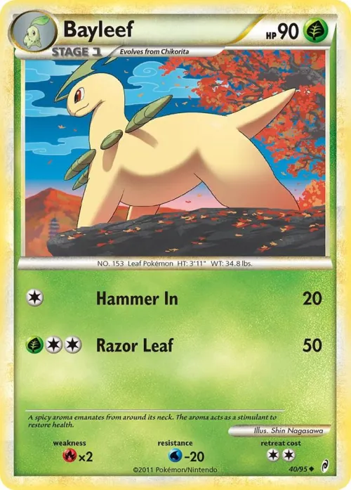 Bayleef - Reverse Holo
