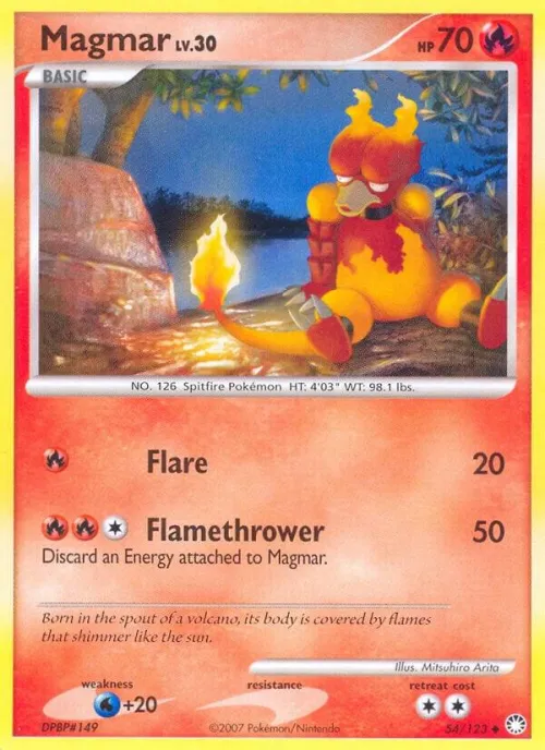 Magmar - Reverse Holo